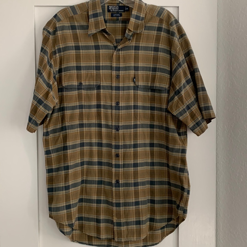 Polo by Ralph Lauren short sleeve button down shirt.